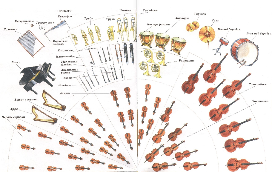 Состав симфонического оркестра