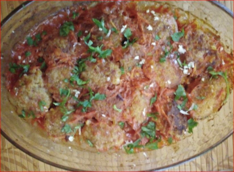 Тефтели на скорую руку, фото автора.