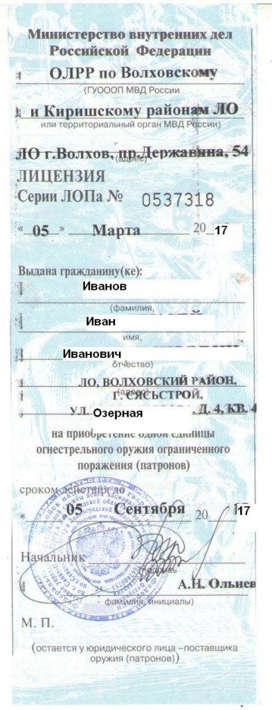 как выглядит лицензия на оружие охотничье гладкоствольное. лицензия на хранение и ношение оружия в документе. документы на разрешение на оружие. разрешение на оружие лицензия 2023. разрешение роха на нарезное оружие.
