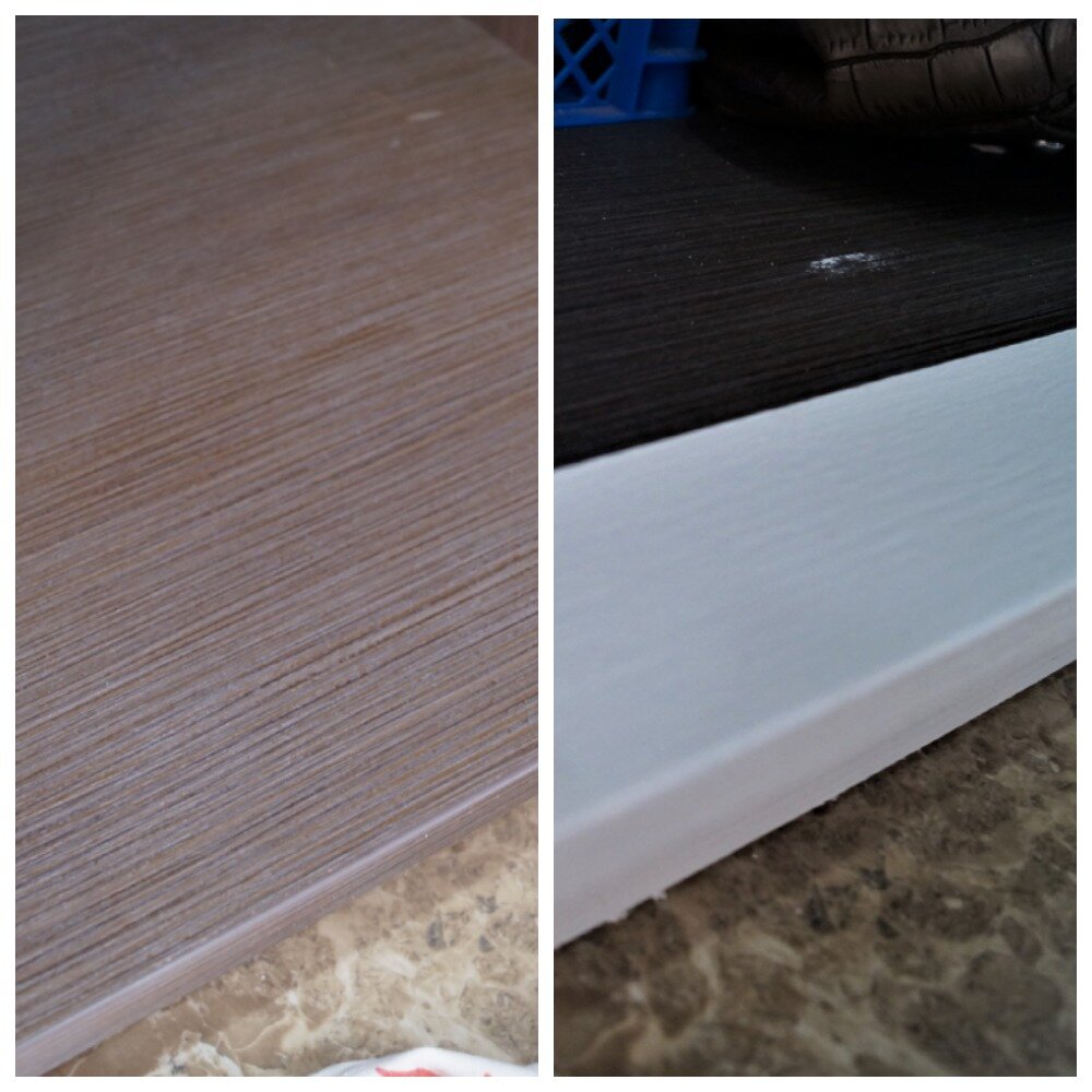 Покраска ЛДСП: до / после