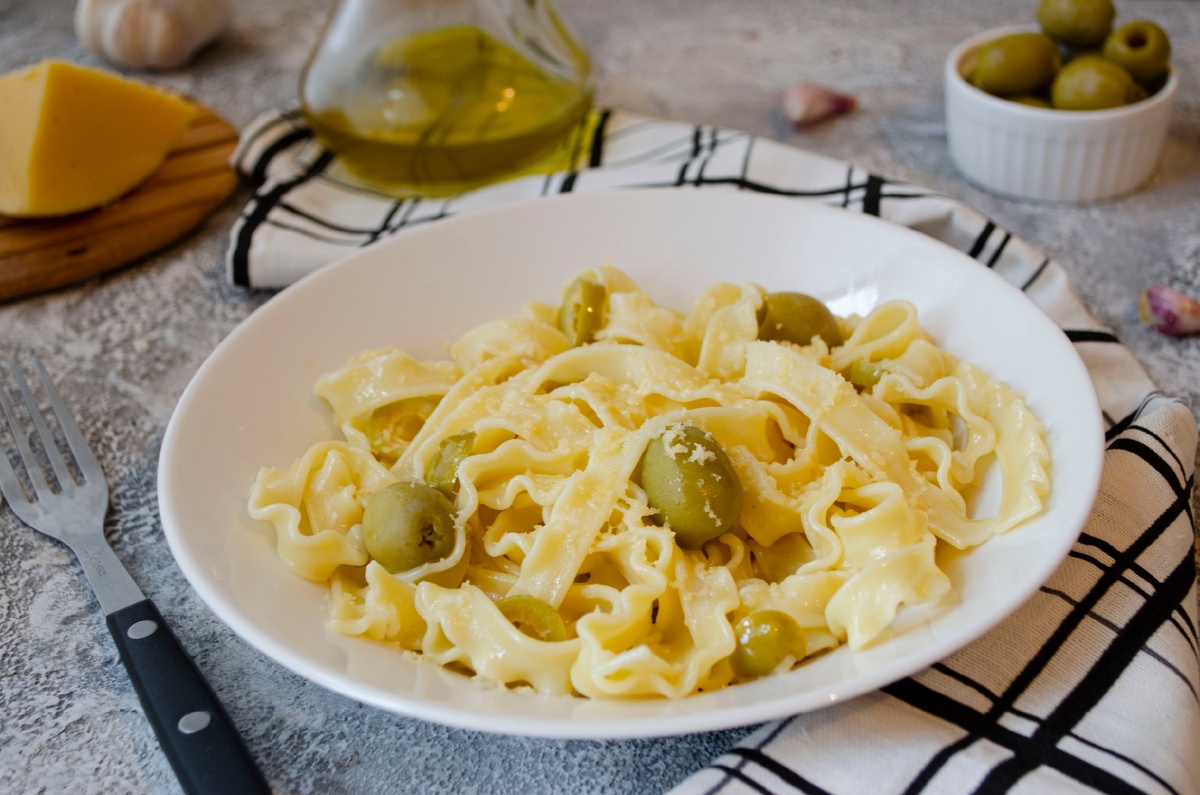 Паста с оливками