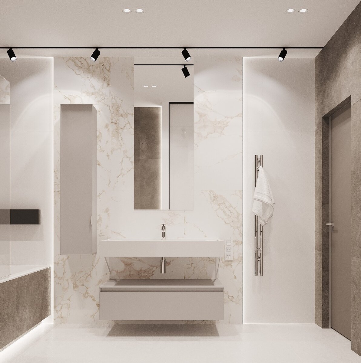 Дизайн ванной комнаты в современном стиле