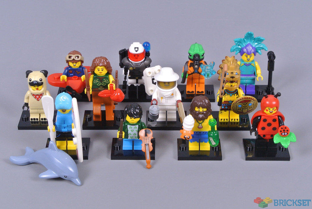 Сама коллекция (взята с сайта brickset.com)