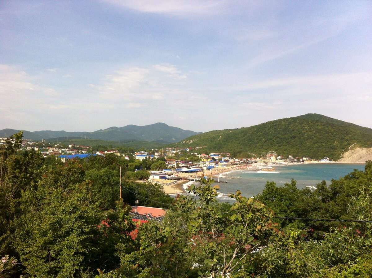 Центральный пляж Архипо-Осиповка