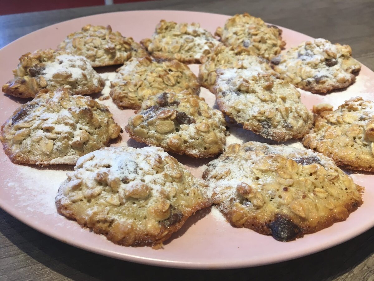 Монастырская кухня овсяное печенье