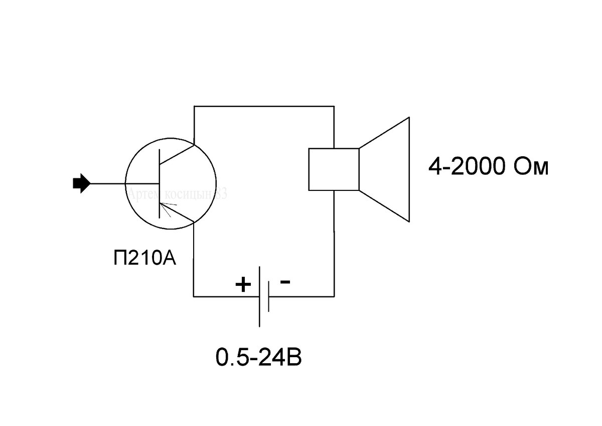 Схема усилителя звука на одном транзисторе своими руками