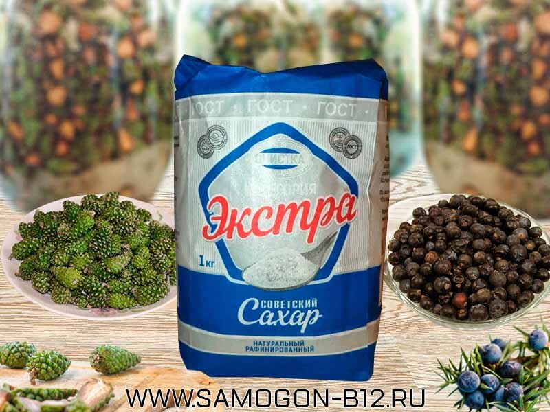 Сибирский самогон на сосновых шишках ©