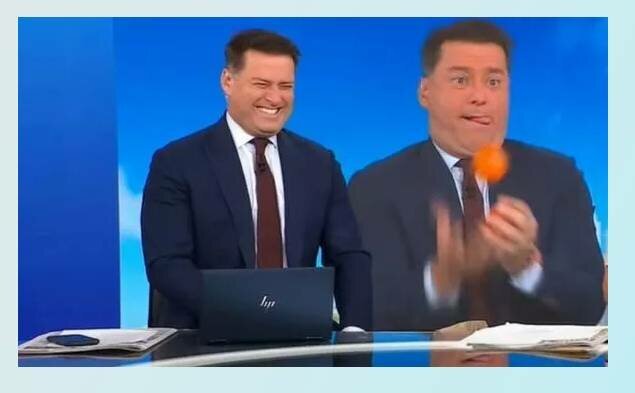 Карл Стефанович несколько дней назад изобразил жонглирование принца Гарри