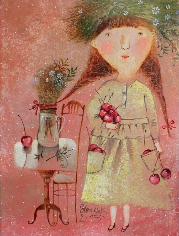 Картины анны силивончик смотреть