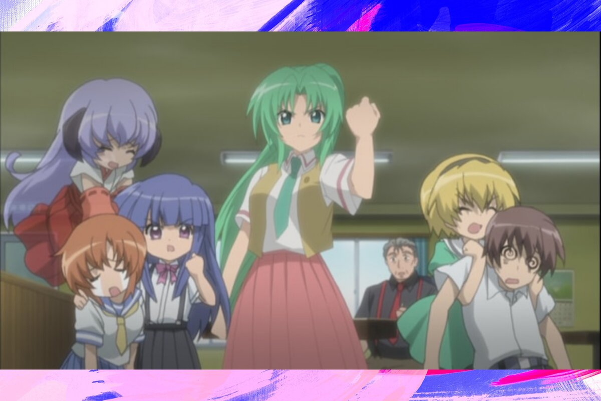 Higurashi no Naku Koro ni 1 сезон