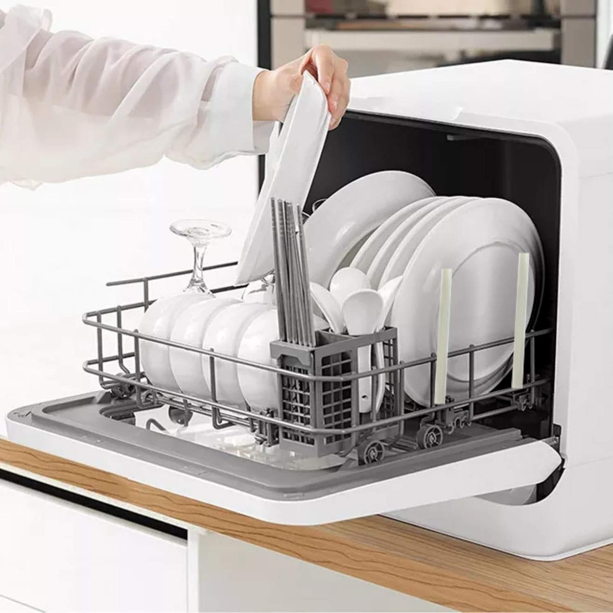 Купить настольную посудомоечную машину недорого. Посудомоечная машина Delonghi ddw07t. Посудомойка Xiaomi Qcooker Tabletop. Посудомоечная машина Хотпоинт Аристон настольная. Посудомойка Xiaomi Qcooker Tabletop CL-XW-x4.