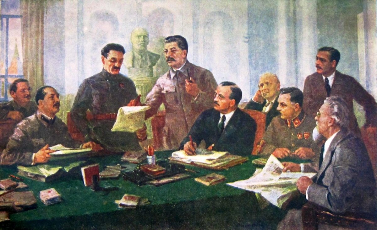 Сталин и Политбюро