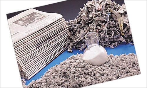 Компоненты применяемые при производстве эковаты.
