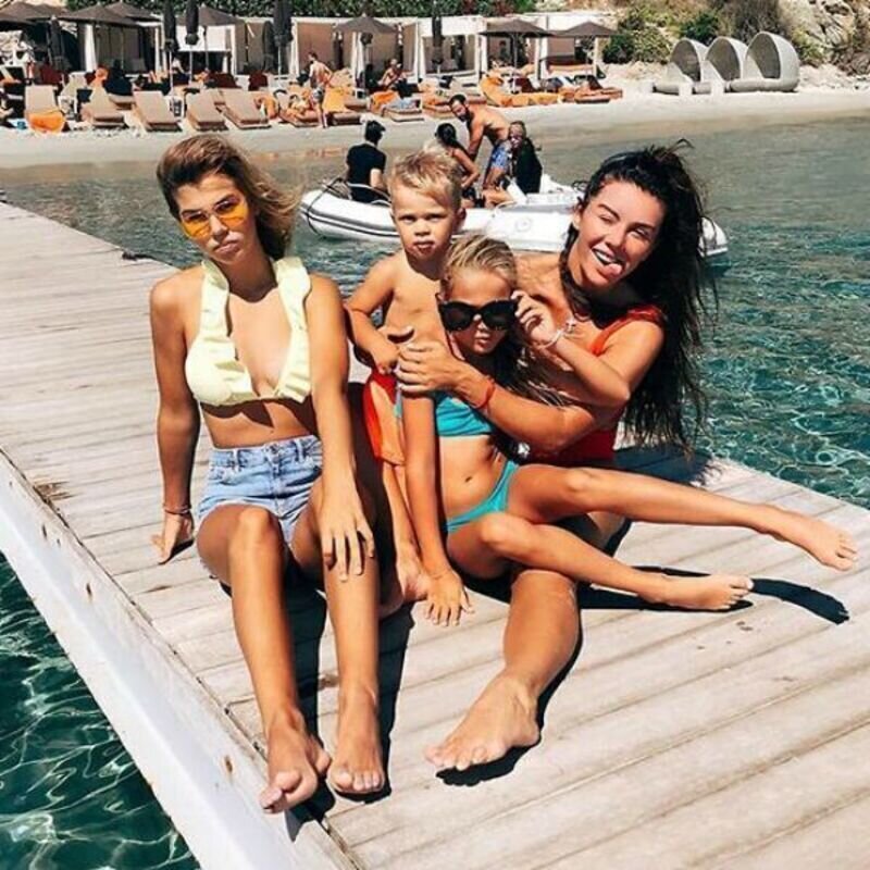 Анна Седокова с детьми / Фото: Instagram