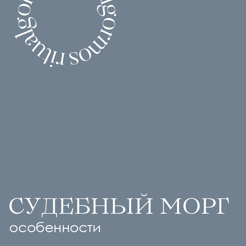 Рассказываем об особенностях судебного морга 
