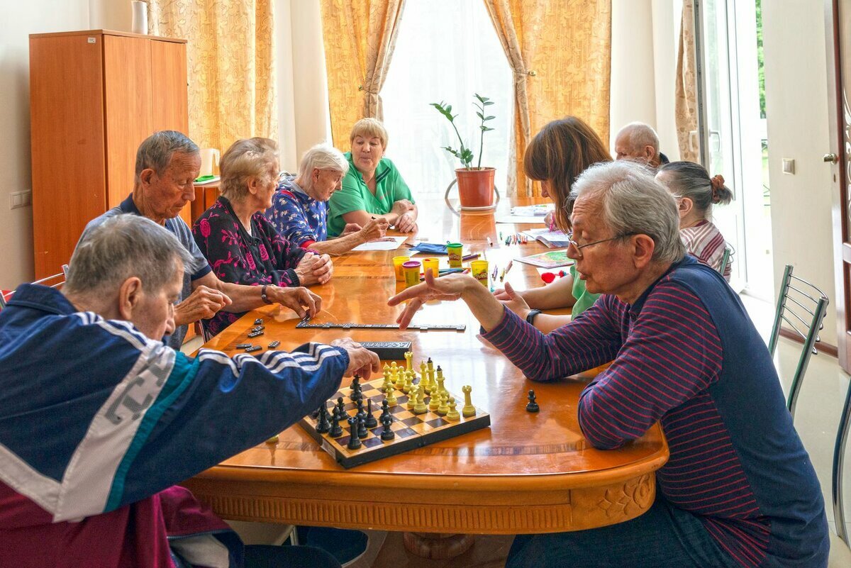 Беларусь. Минск. Дом престарелых 