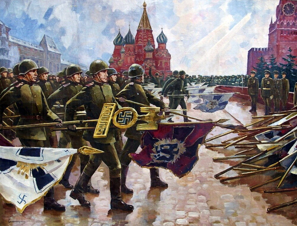 Картины в день победы