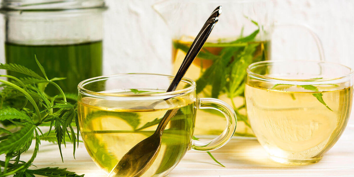 Конопляные чайные напитки 