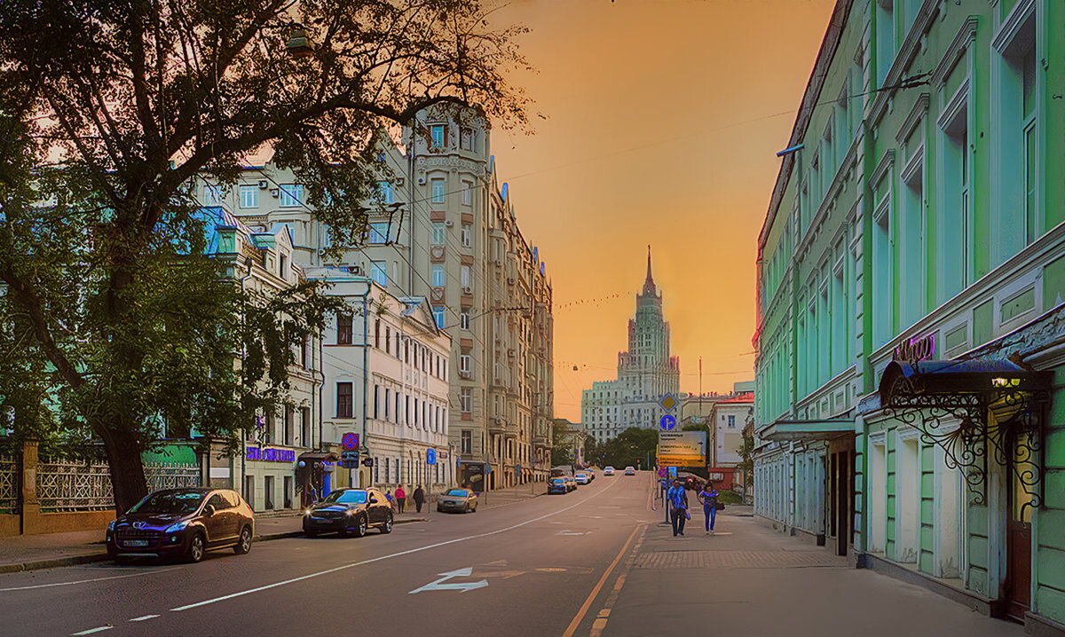 Моя Москва: улица Новая Басманная | ЕЩЁ НЕ ВЕЧЕР | Дзен