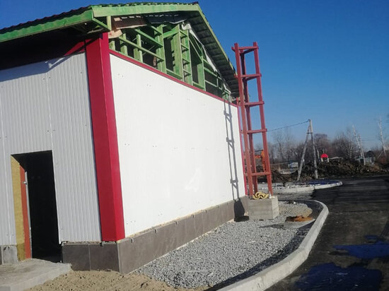     Фельдшерско-акушерский пункт достраивают в Федоровке Хабаровского края ФОТО: правительство Хабаровского края