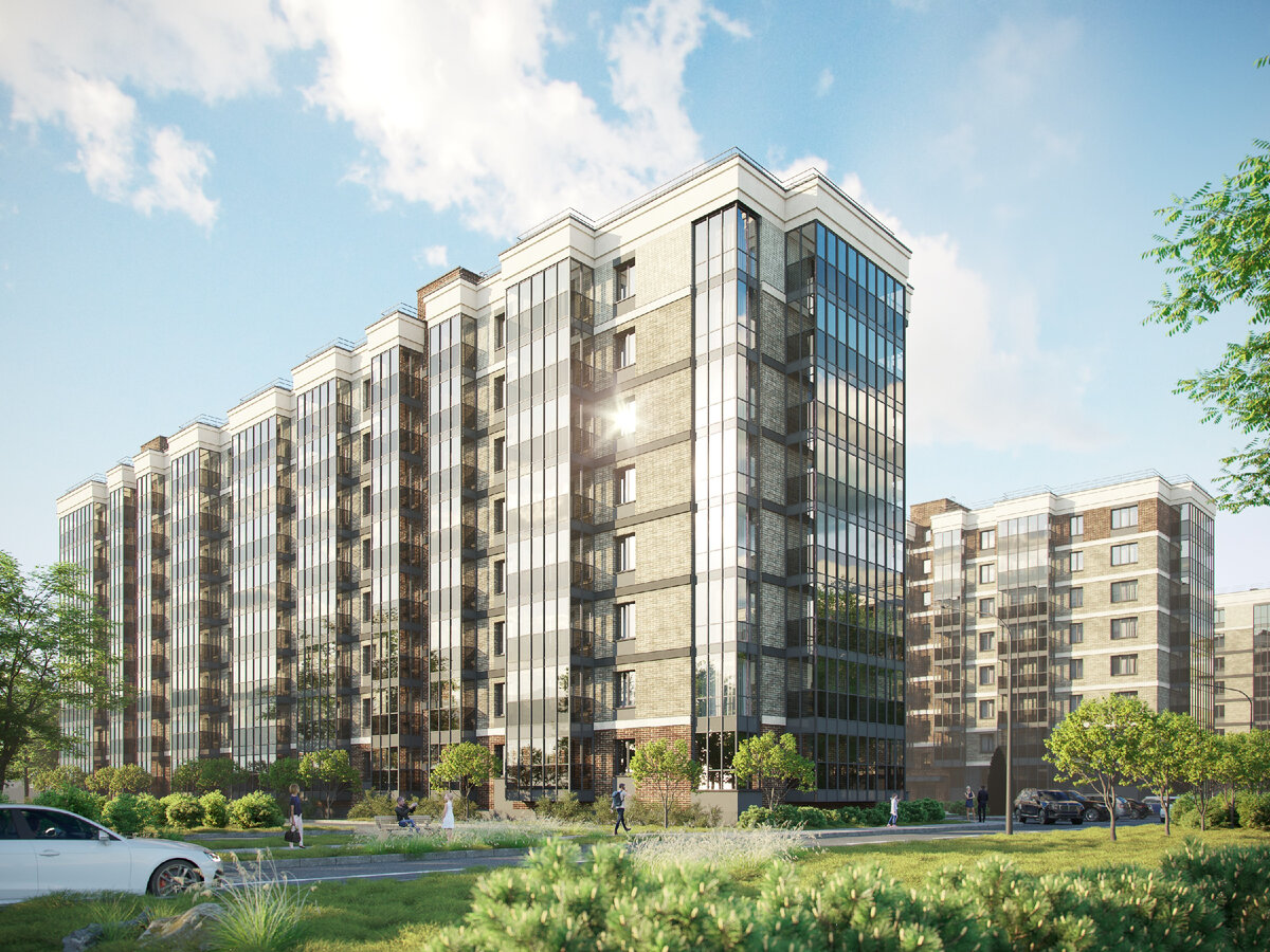 ЖК «АКВИЛONLINE» расположится на пересечении ул. Железнодорожной и ул. Первомайская. 