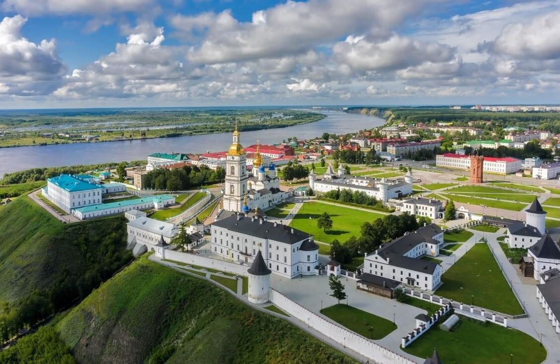 Тобольск и единственный в Сибири каменный кремль, источник фото - сайт https://clck.ru/33695y