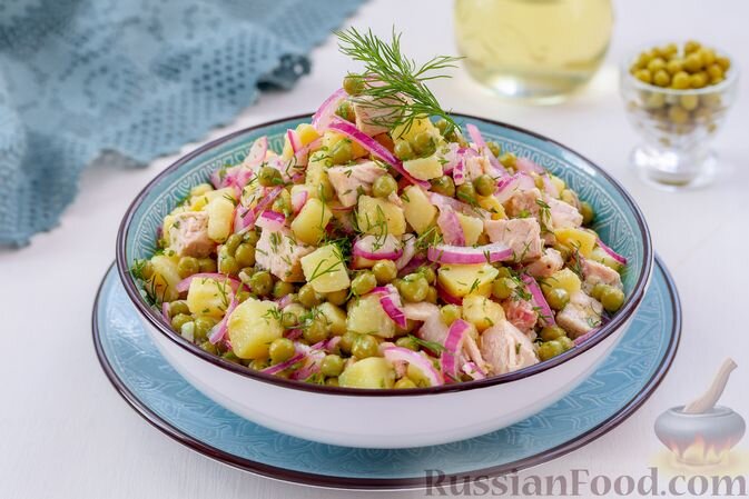 Классический салат, рецепт