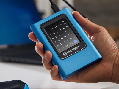    Kingston показала SSD с дисплеем и четыре криптозащищённые флешки