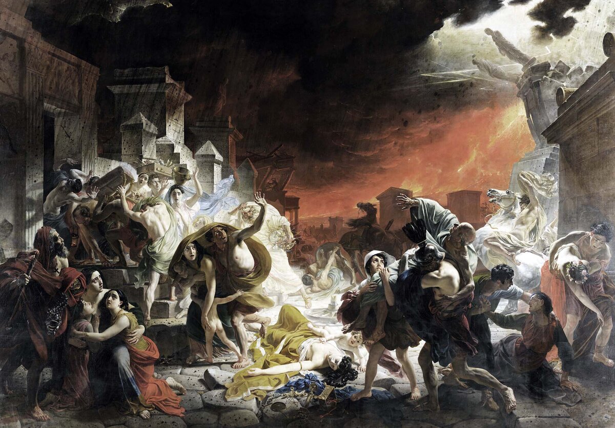 Карл Брюллов. "Последний день Помпеи", 1833.
