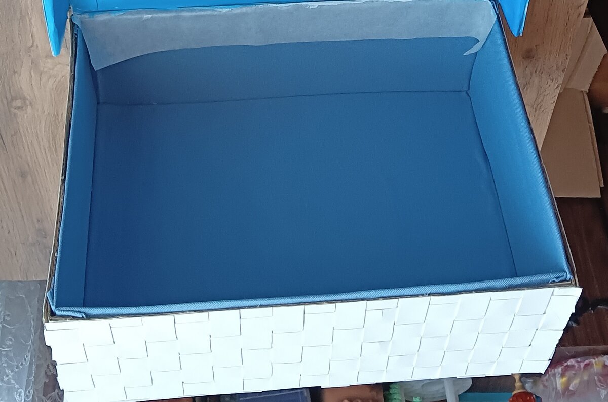 Коробка для обуви (конструкция обувная шкатулка)