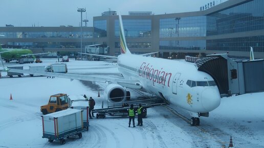 Boeing 737-800 а/к Ethiopian Airlines, рейс Аддис-Абеба - Афины - Москва