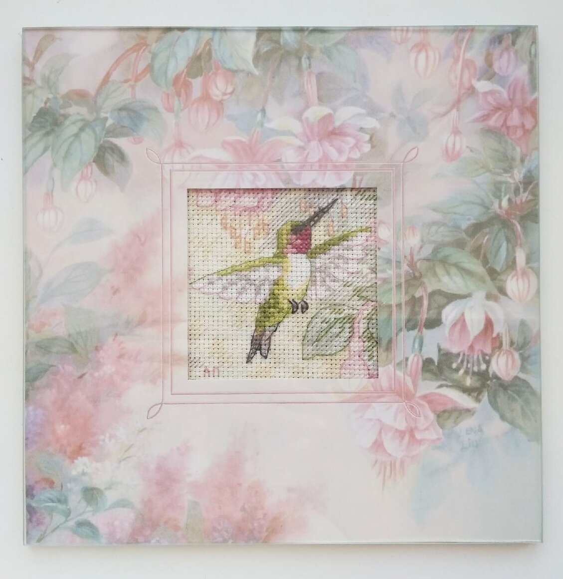 Hummingbird Grace (72715) от Dimensions. Отшив автора.