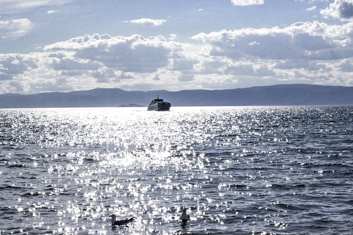 Наш транспорт с Ольхона