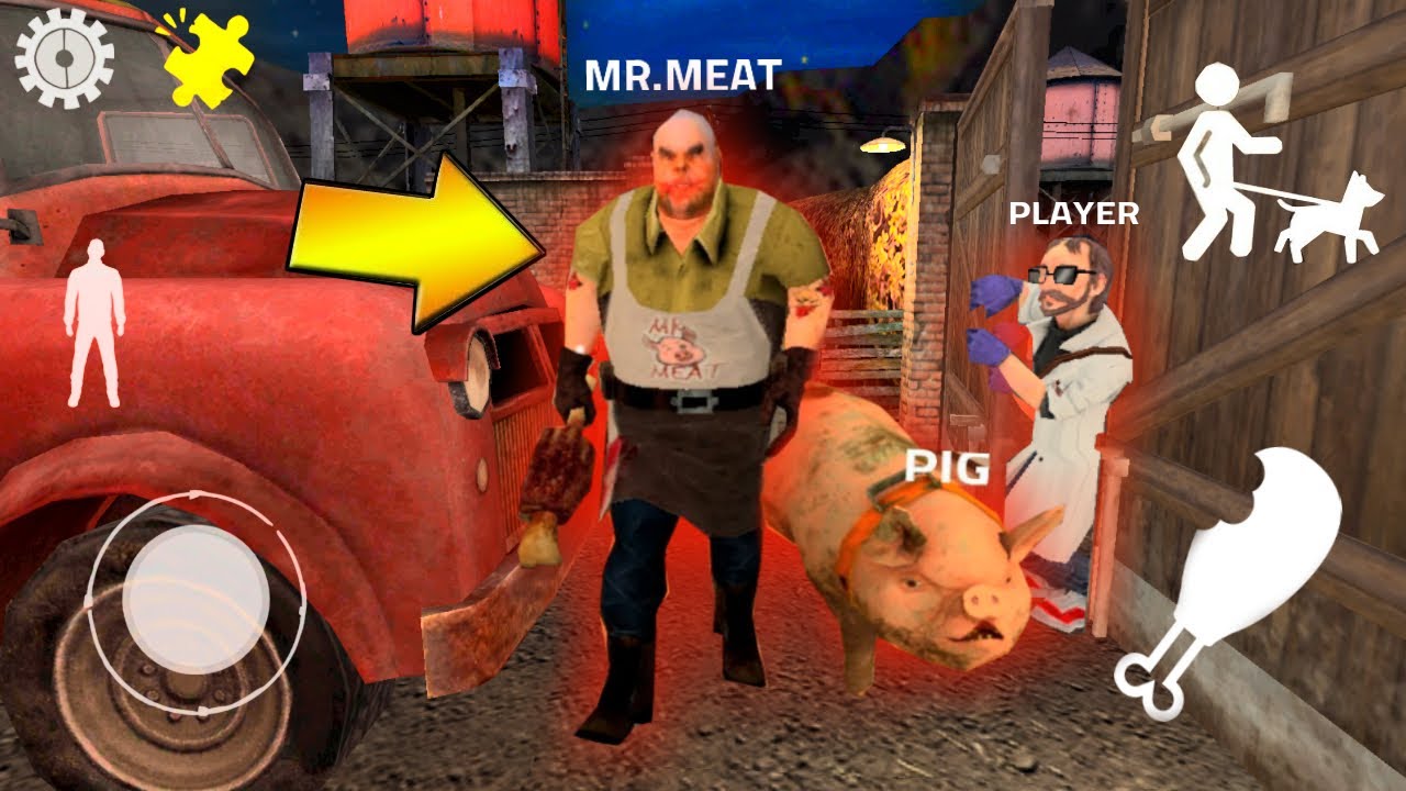 ИГРАЮ ОБНОВЛЕНИЕ МЯСНИК ГРЕННИ + НАШЕЛ БАГ - Playing Mr.Meat in Granny