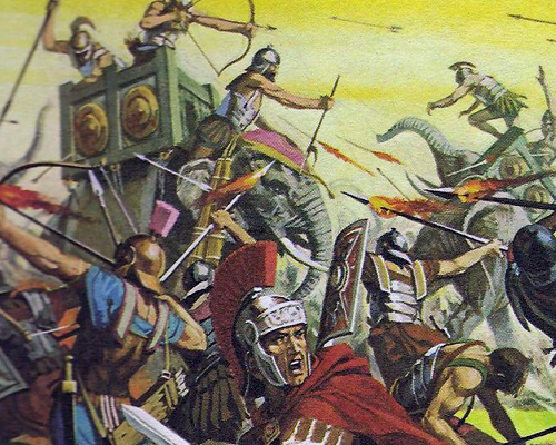 Царь пирр битвы. Битва при аускуле 279 до н э. Война с римлянами царь пирр. Э. Пунические войны карфагенская армия.