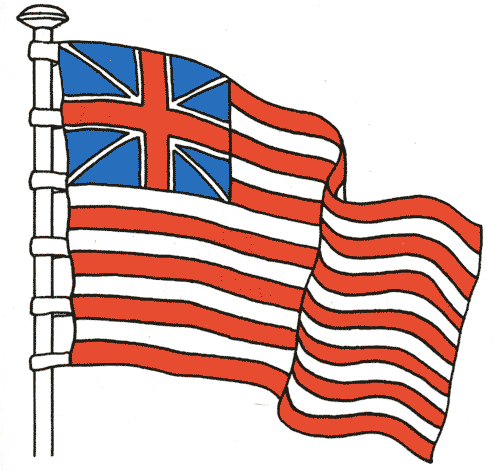 Флаг британской Ост-Индской компании. Меня терзают смутные сомненья :)