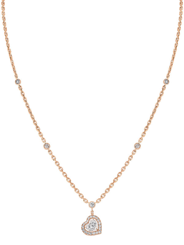 Колье Messika Joy из розового золота с бриллиантами