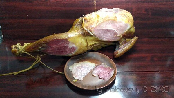 Индейка сырокопчёная