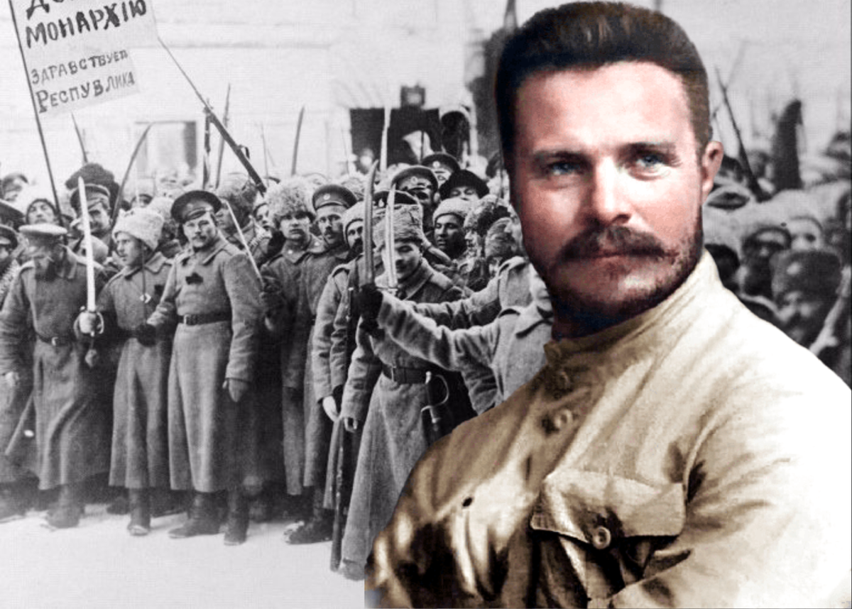 Коллаж на тему статьи (М.В. Фрунзе)