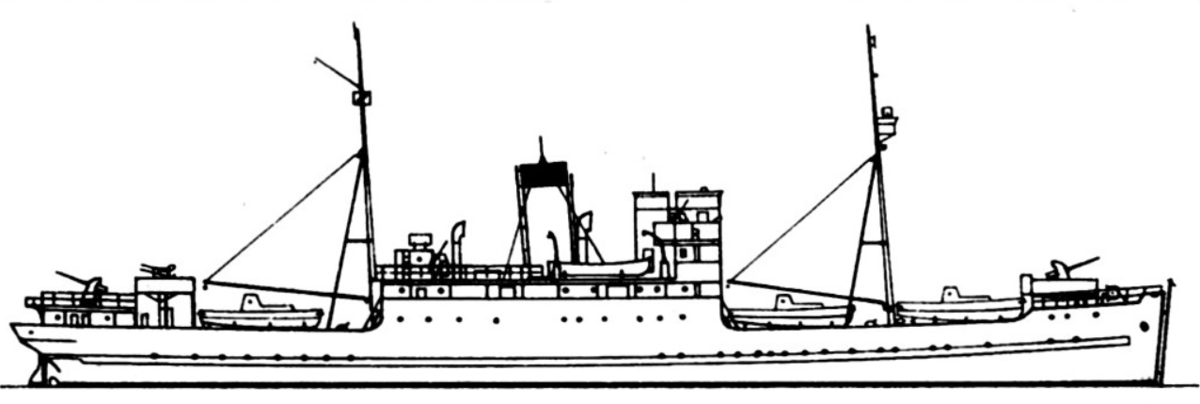 Плавбаза катерных тральщиков "Бали"