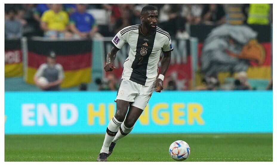    Рюдигер оказался единственным надежным защитником сборной Германии. Фото: Global Look Press