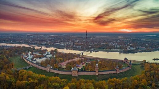 КвадроНовгород | Великий Новгород с высоты птичьего полета