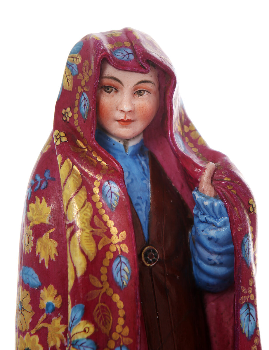 Казанская татарка. Из серии "Народы России". Ф-ка Гарднера в Вербилках. 1880-е гг