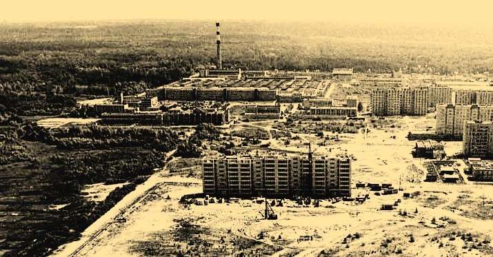 Район ГПЗ-24 1990г (фото Александра Назарова)