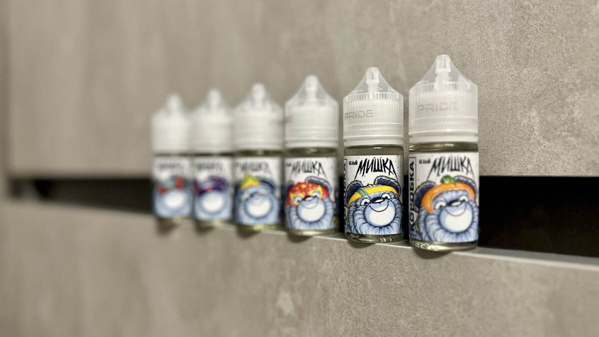 Мишка в коробке жижа