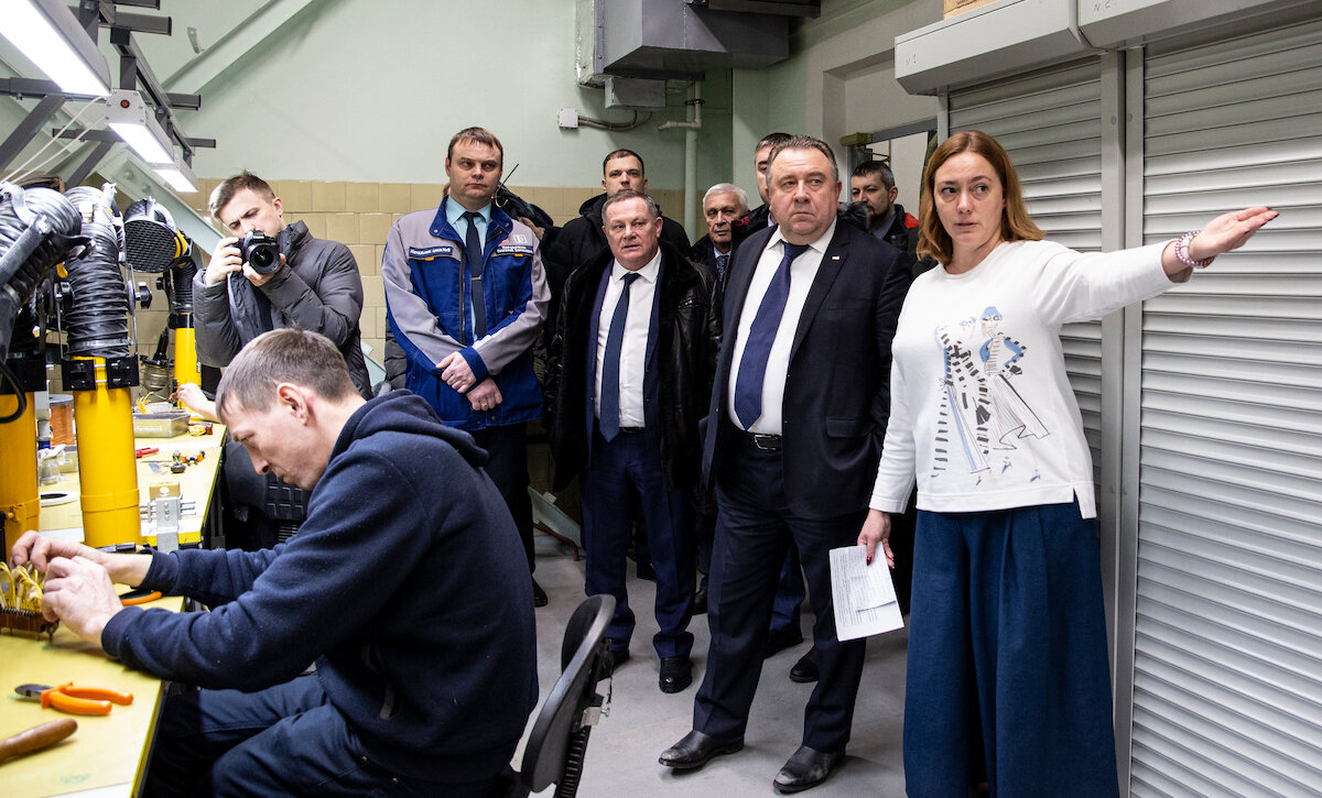 Глава ОСК посетил с рабочим визитом СПО "Арктика"