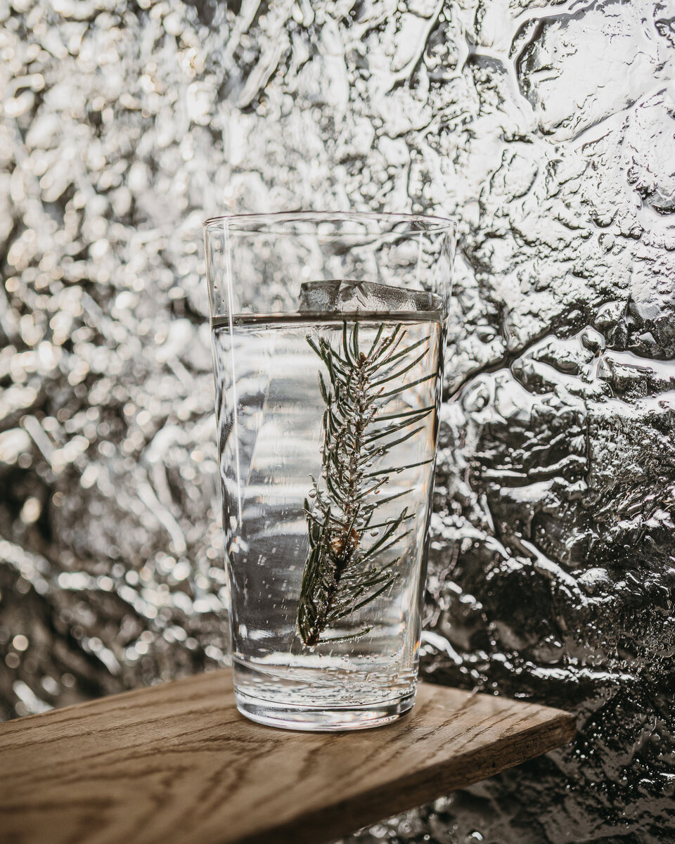 Джин-тоник с ёлкой в Amber