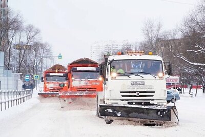    Уборка подмосковных дорог © Пресс-служба Министерства транспорта и дорожной инфраструктуры Московской области