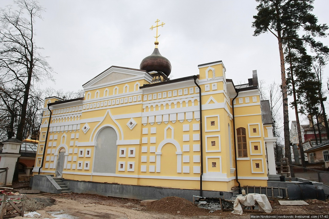 переделкино храм преображения