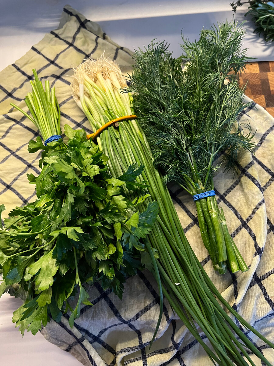 На фото зелень 30.12